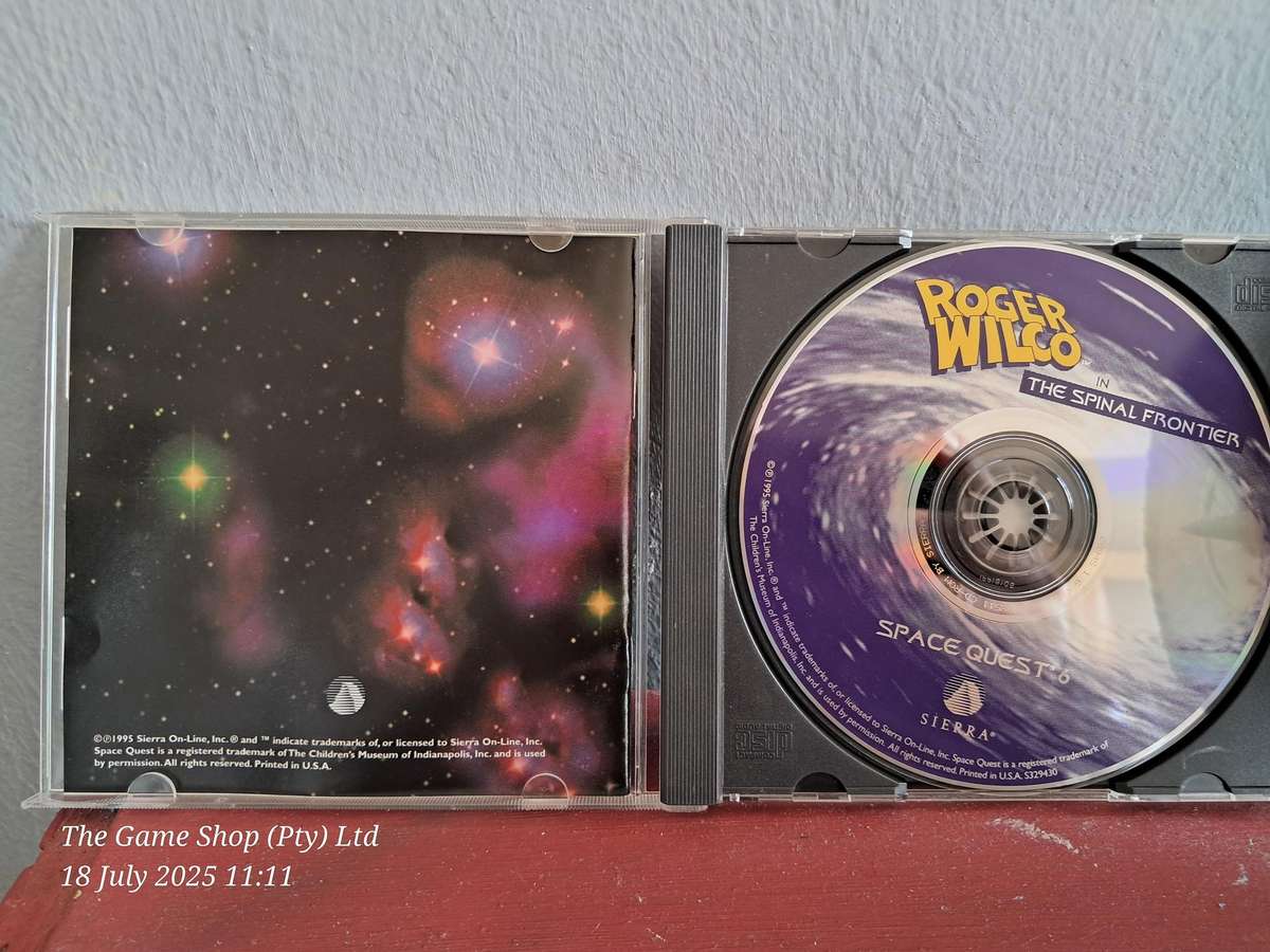 PC SPACE QUEST 6 : ROGER WILCO IN THE SPINAL FRONTIER