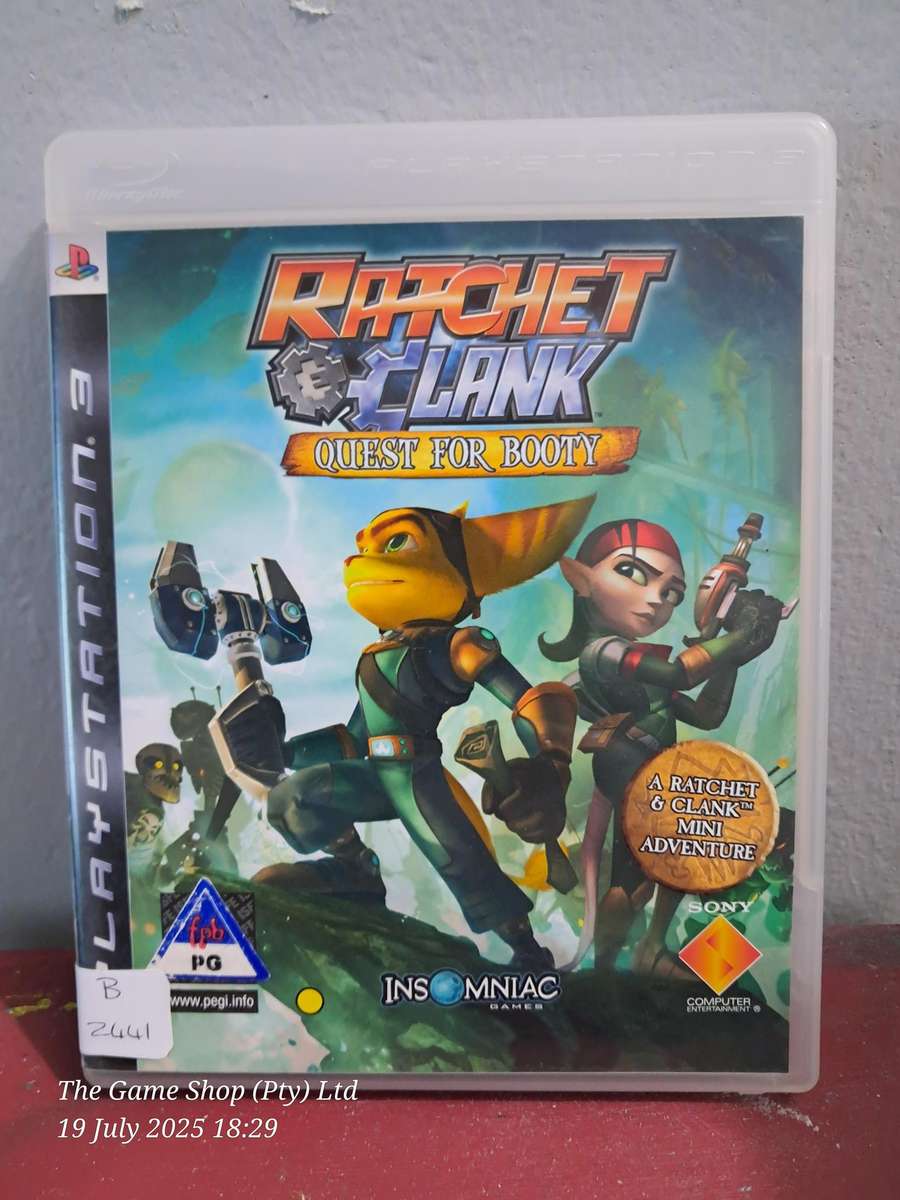PS3 RATCHET & CLANK : QUEST FOR BOOTY - CIB
