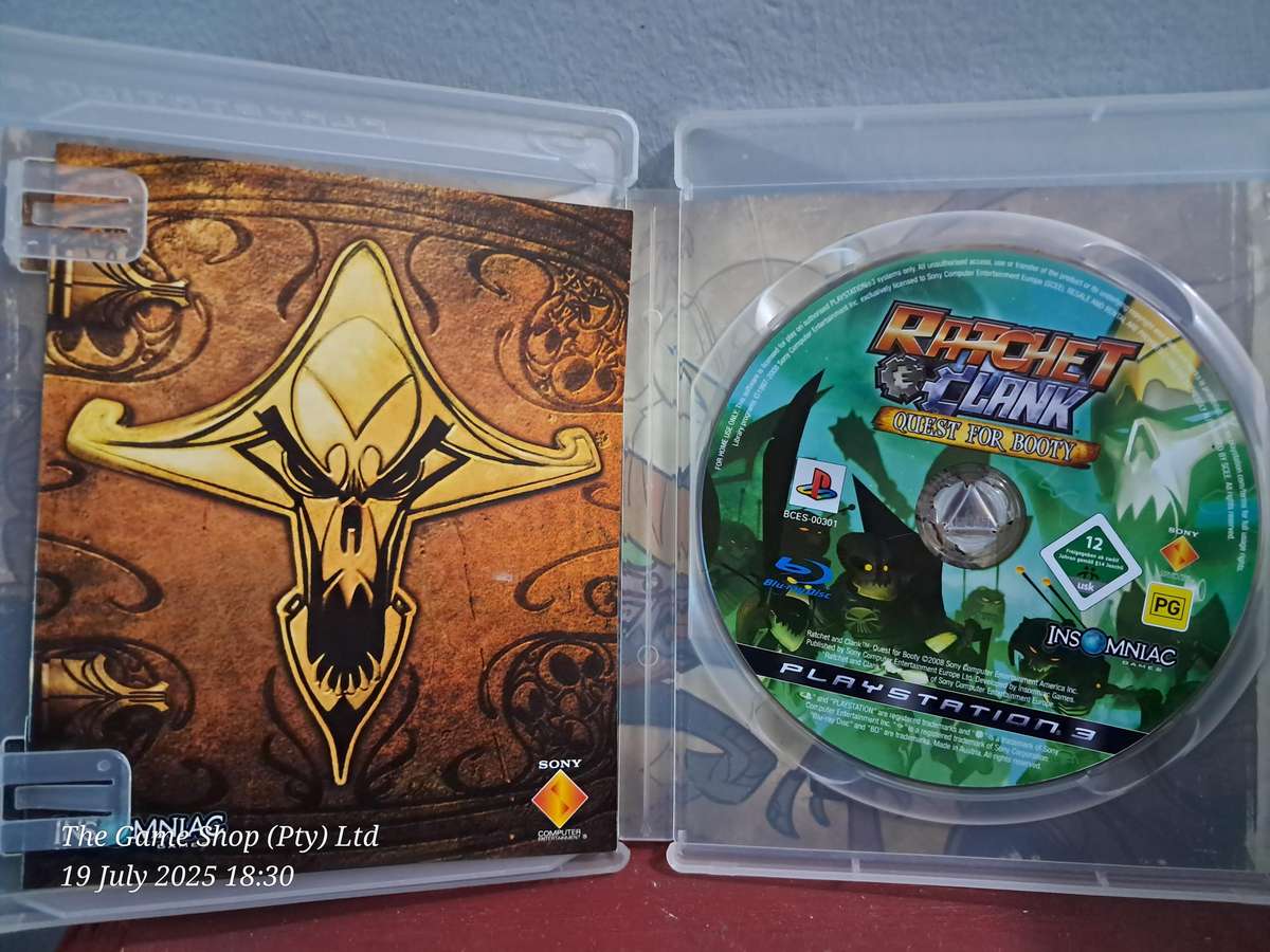 PS3 RATCHET & CLANK : QUEST FOR BOOTY - CIB