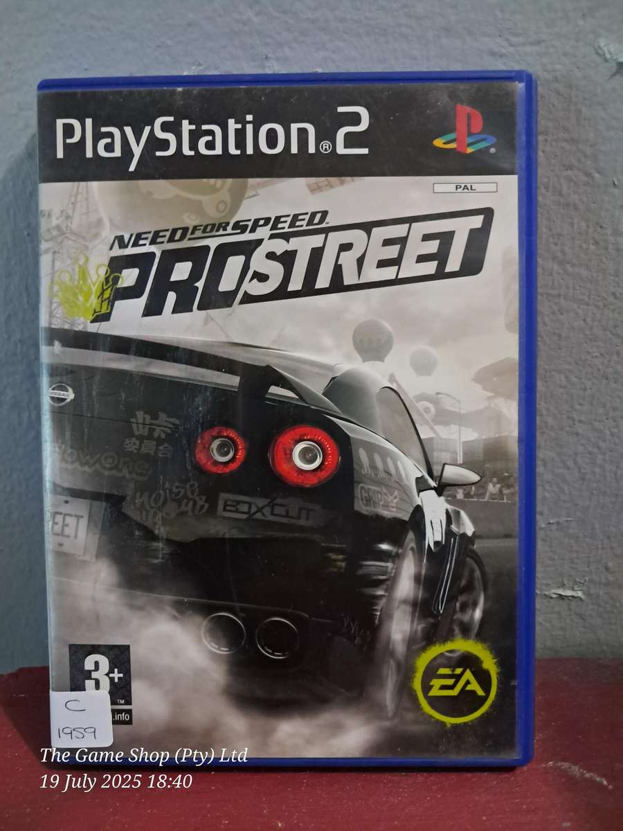 PS2 NEED FOR SPEED : PROSTREET - CIB