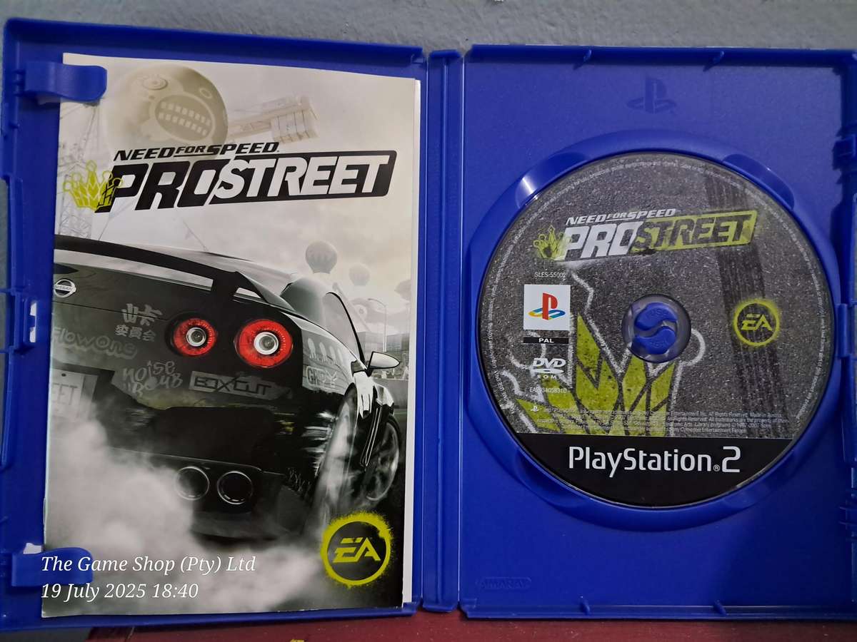 PS2 NEED FOR SPEED : PROSTREET - CIB