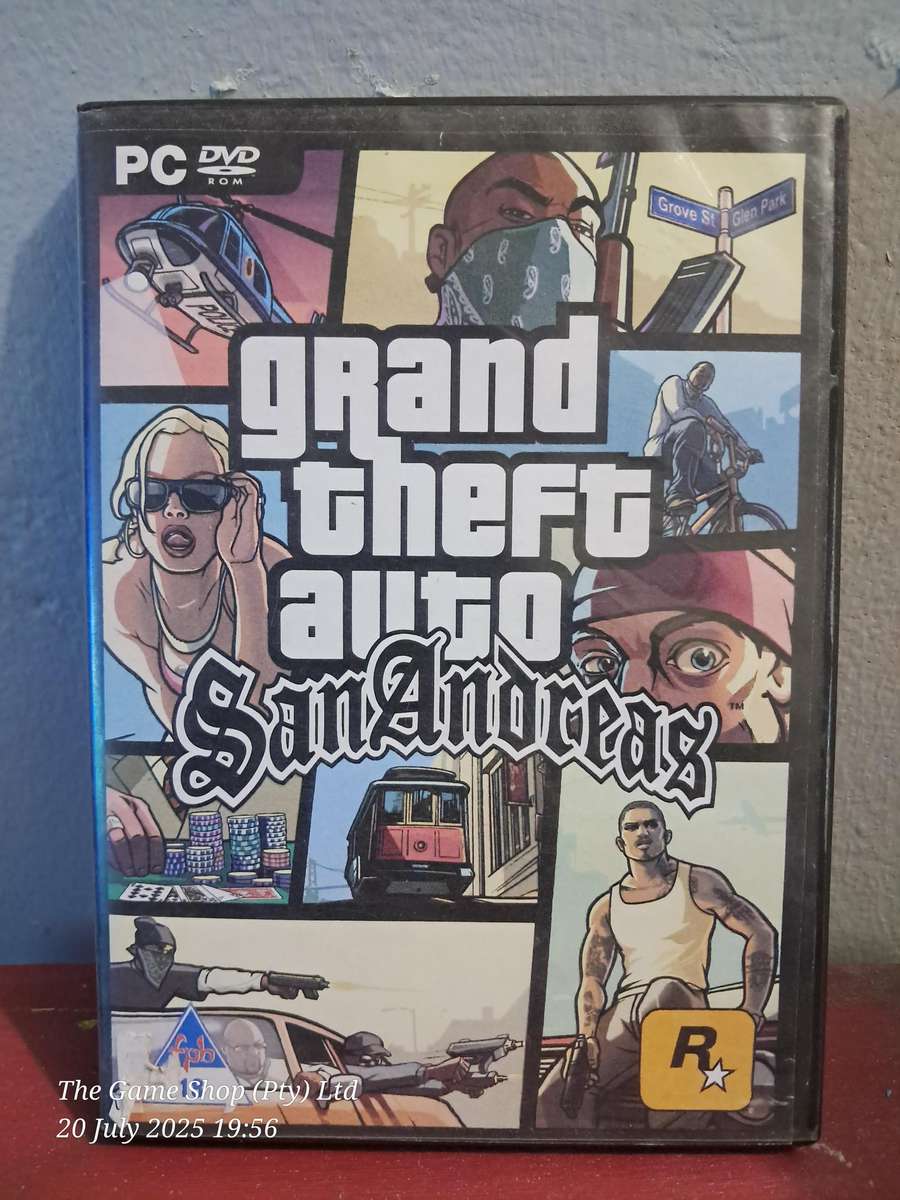 PC GRAND THEFT AUTO : SAN ANDREAS
