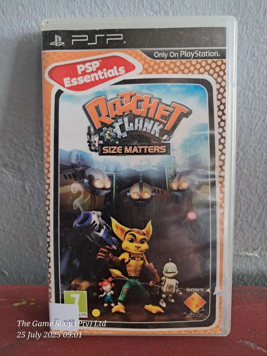 PSP RATCHET & CLANK : SIZE MATTERS - NO MANUAL