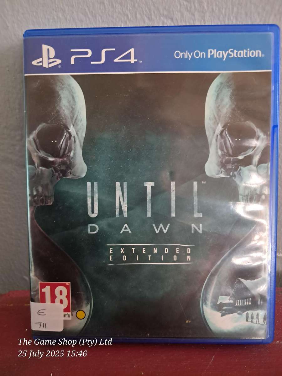 PS4 UNTIL DAWN - EXTENDED EDITION