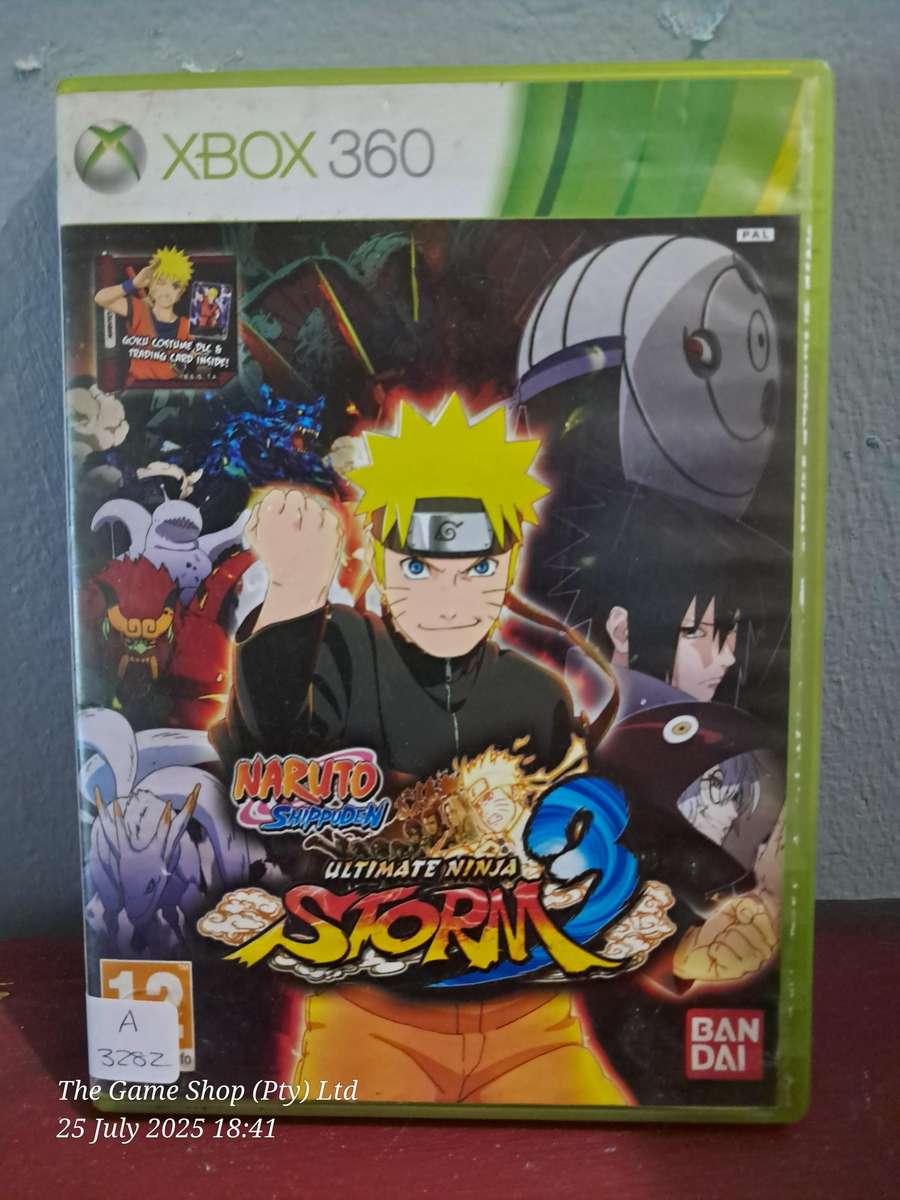 XBOX 360 NARUTO ULTIMATE NINJA STORM 3 - CIB