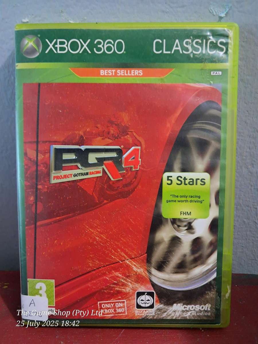 XBOX 360 PROJECT GOTHAM RACING 4 - CIB