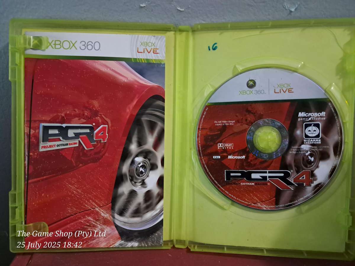 XBOX 360 PROJECT GOTHAM RACING 4 - CIB