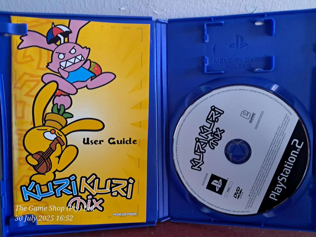PS2 KURI KURI MIX - CIB