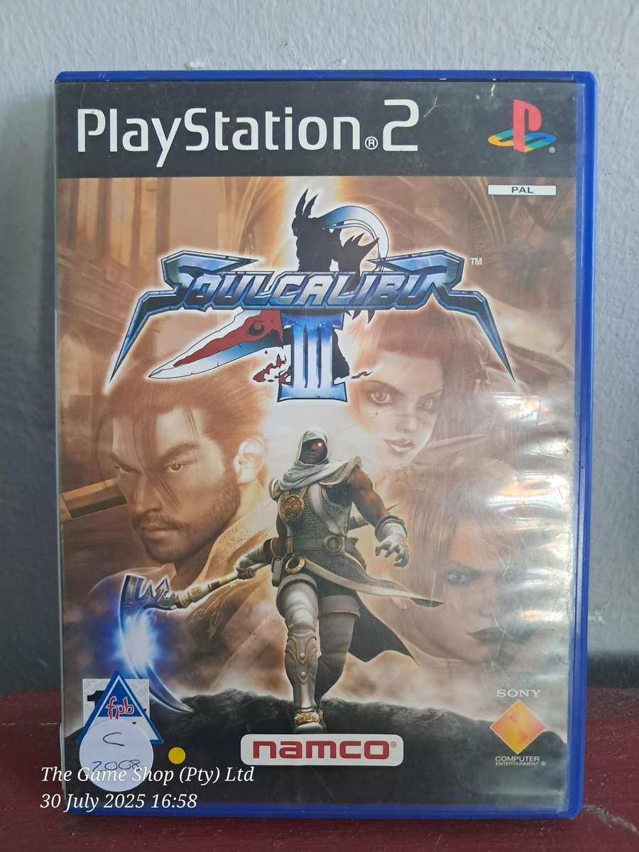 PS2 SOUL CALIBER III - CIB