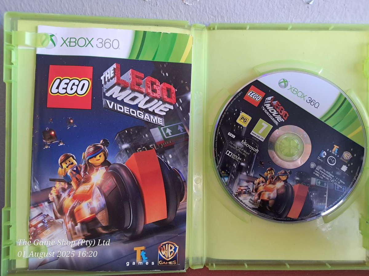 XBOX 360 LEGO MOVIE VIDEOGAME - CIB