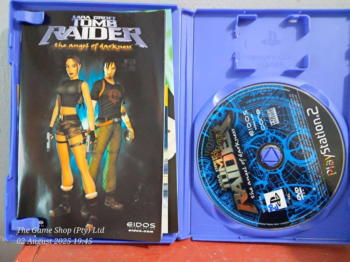 PS2 TOMB RAIDER : ANGEL OF DARKNESS - CIB