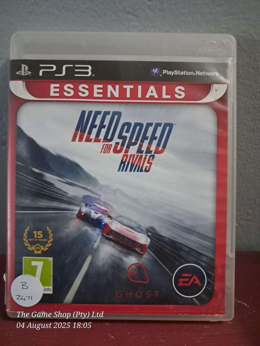 PS3 NEED FOR SPEED : RIVALS (ESSENTIALS) - CIB