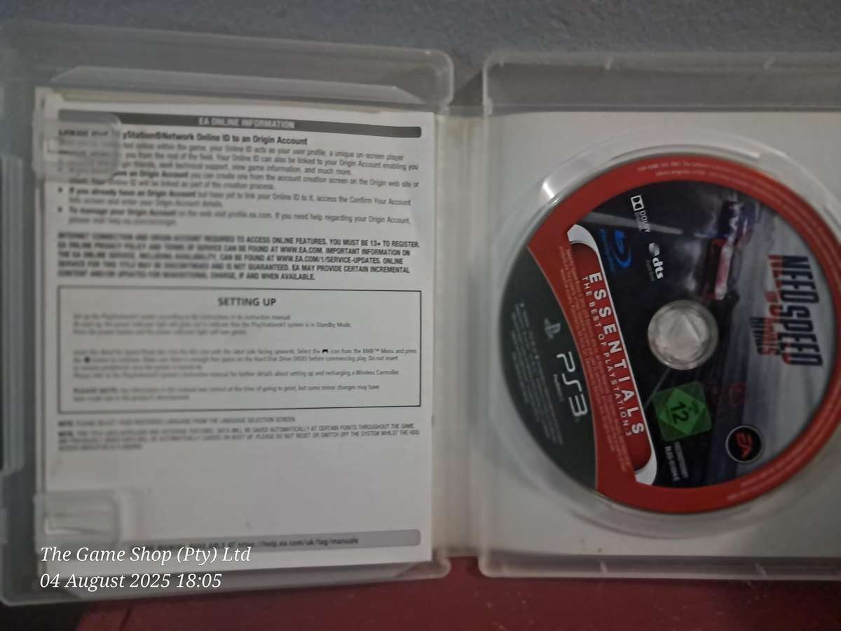 PS3 NEED FOR SPEED : RIVALS (ESSENTIALS) - CIB