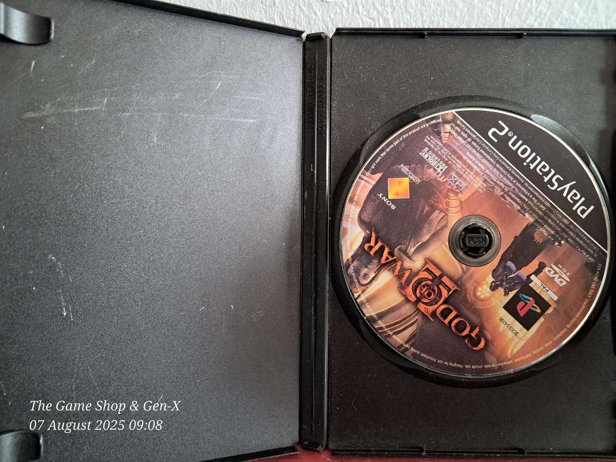 PS2 GOD OF WAR II (PLATINUM COVER) - NO MANUAL