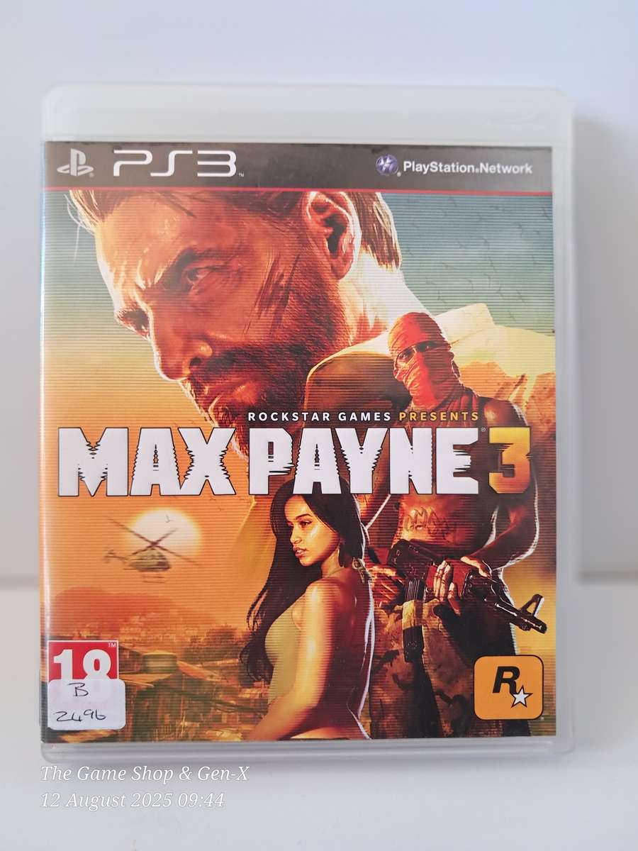 PS3 MAX PAYNE 3 - CIB