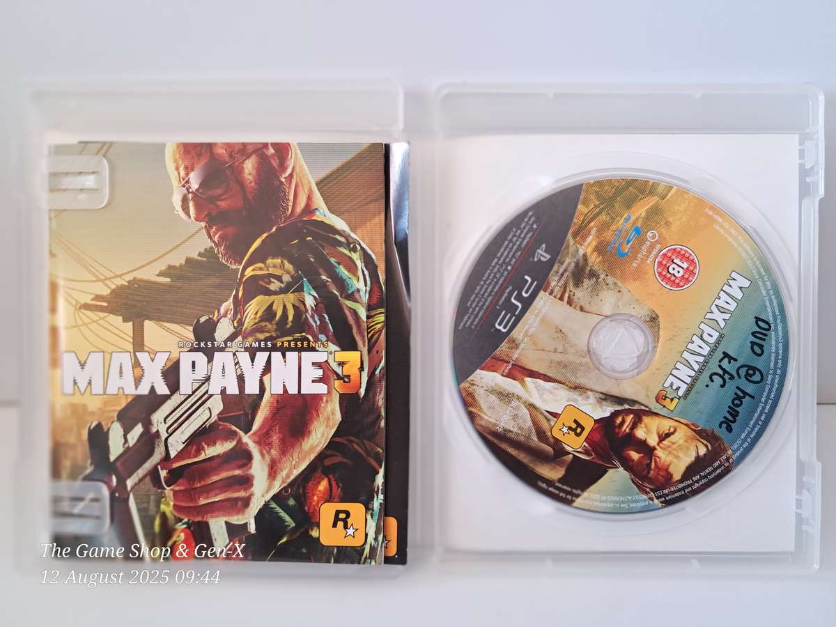 PS3 MAX PAYNE 3 - CIB