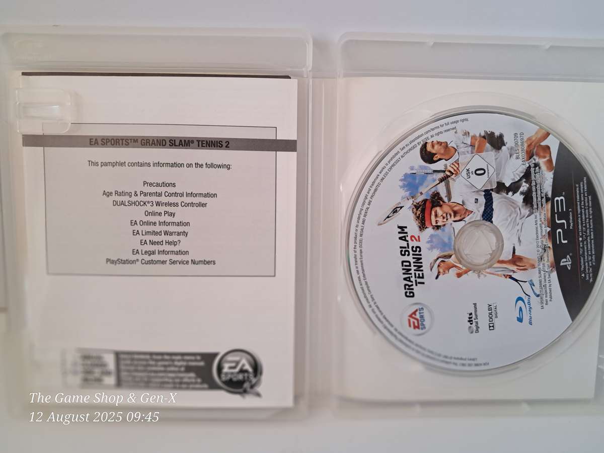 PS3 GRAND SLAM TENNIS 2 - CIB