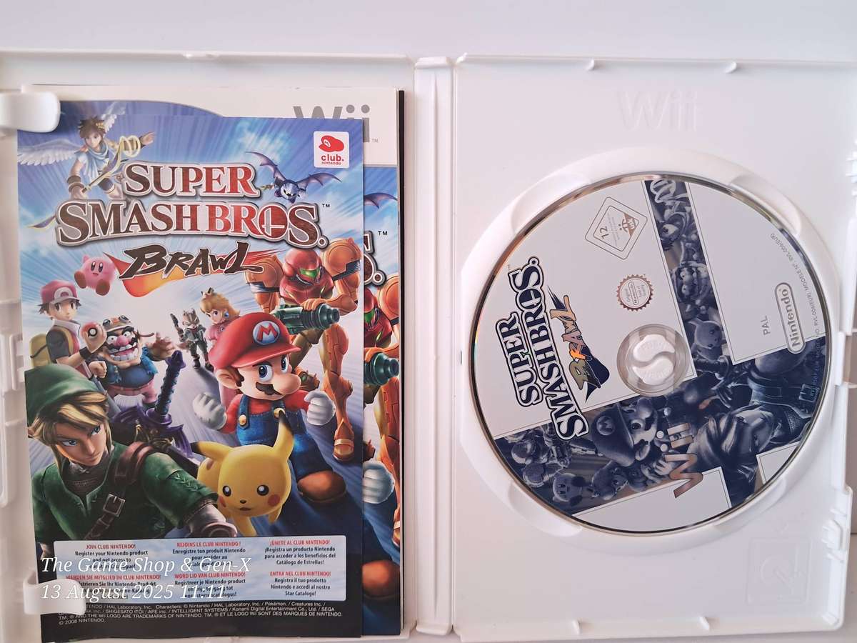 WII SUPER SMASH BROS BRAWL - CIB
