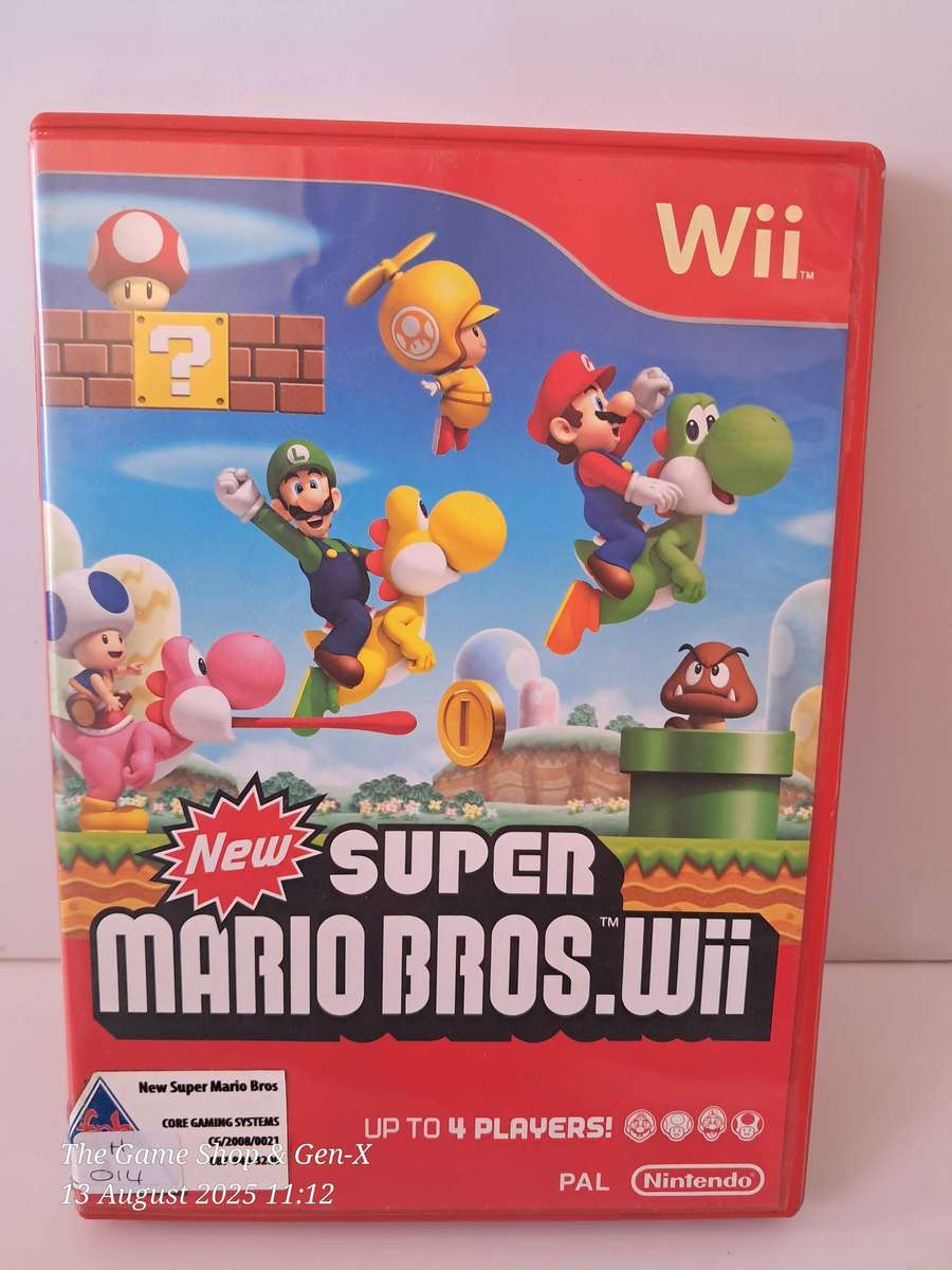 WII NEW SUPER MARIO BROS - CIB