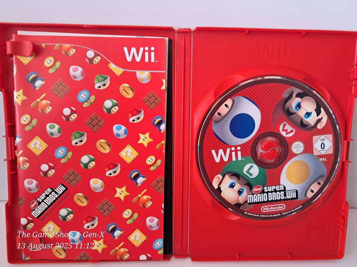 WII NEW SUPER MARIO BROS - CIB