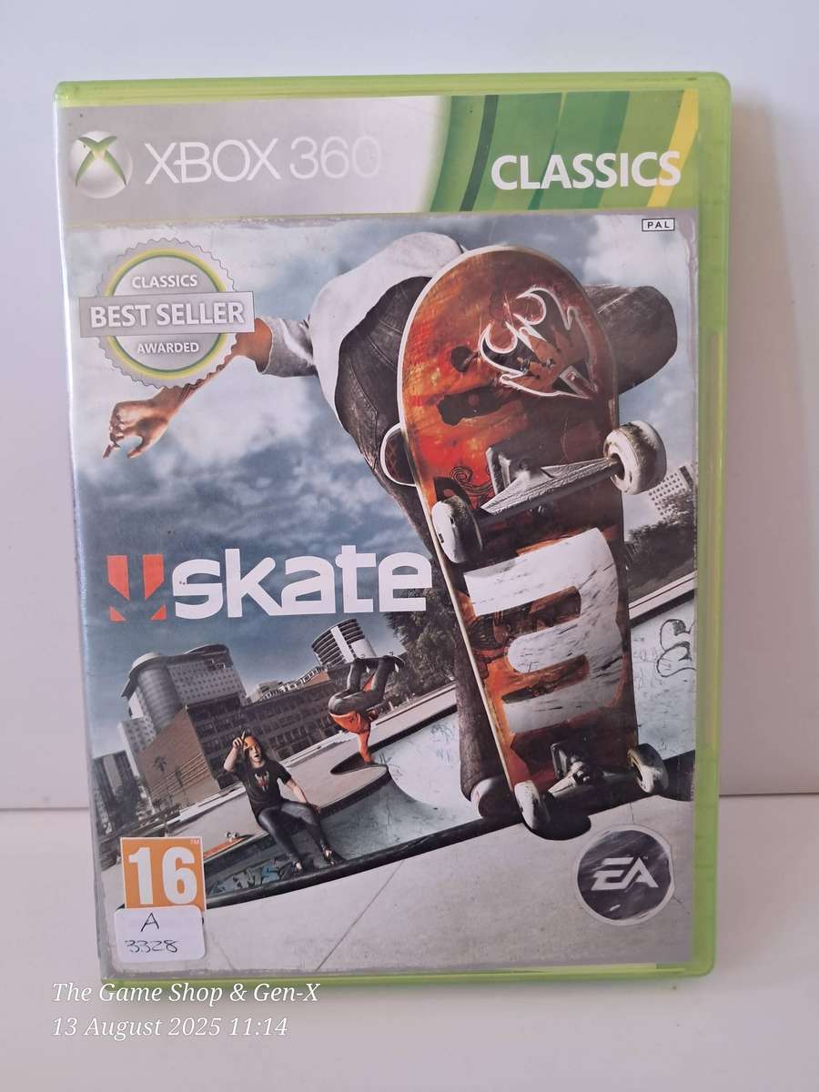 XBOX 360 SKATE 3 - CIB