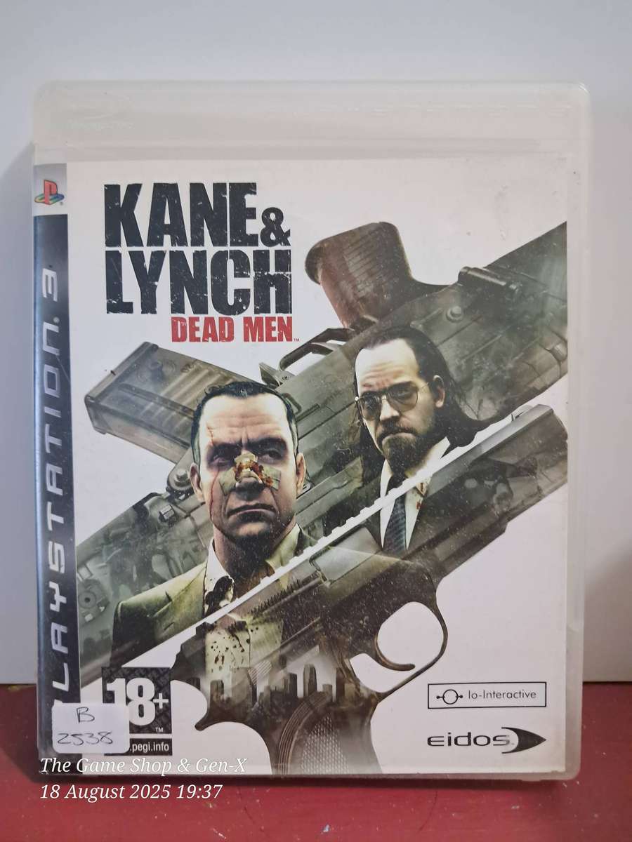 (PS3) KANE & LYNCH : DEAD MEN + MANUAL