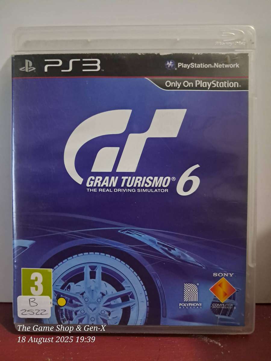 (PS3) GRAN TURISMO 6 + MANUAL