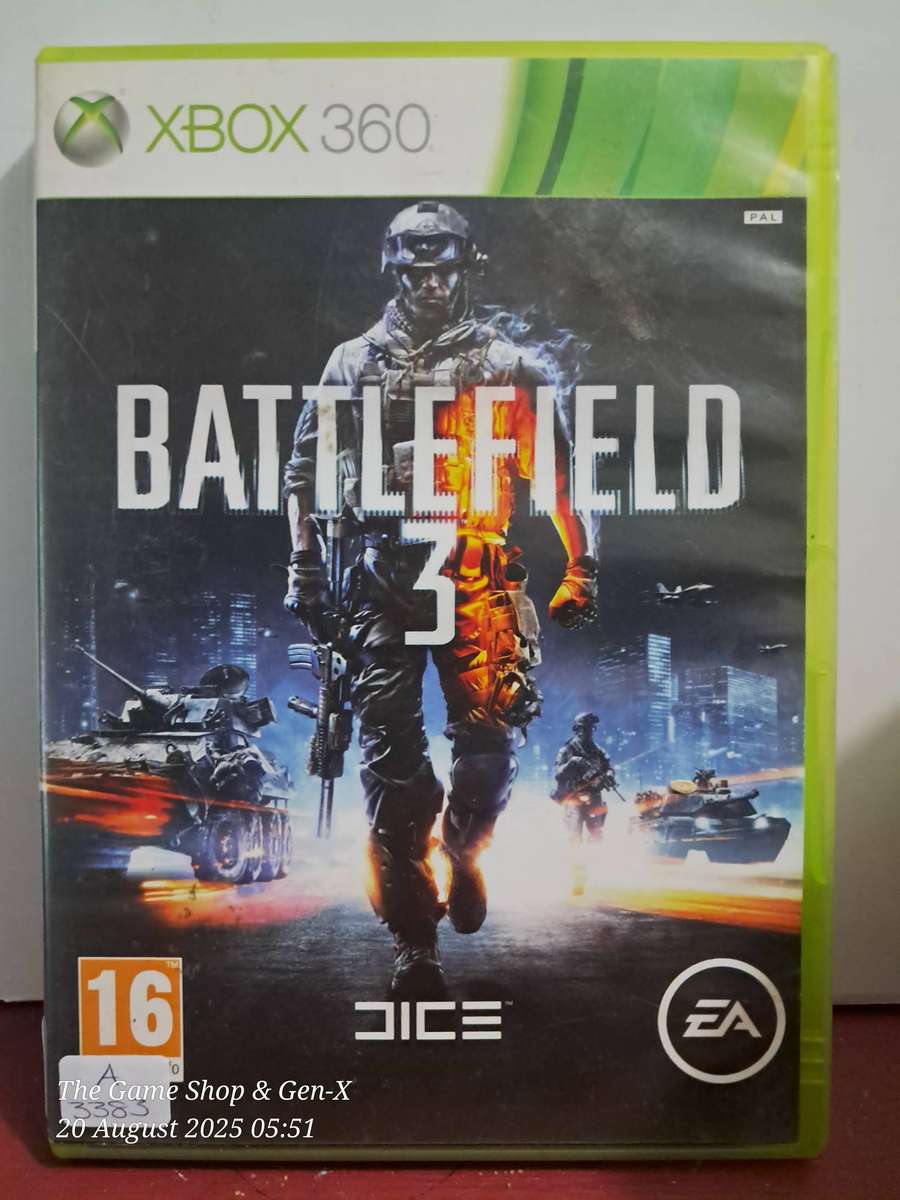 (XBOX360) BATTLEFIELD 3 - NO MANUAL