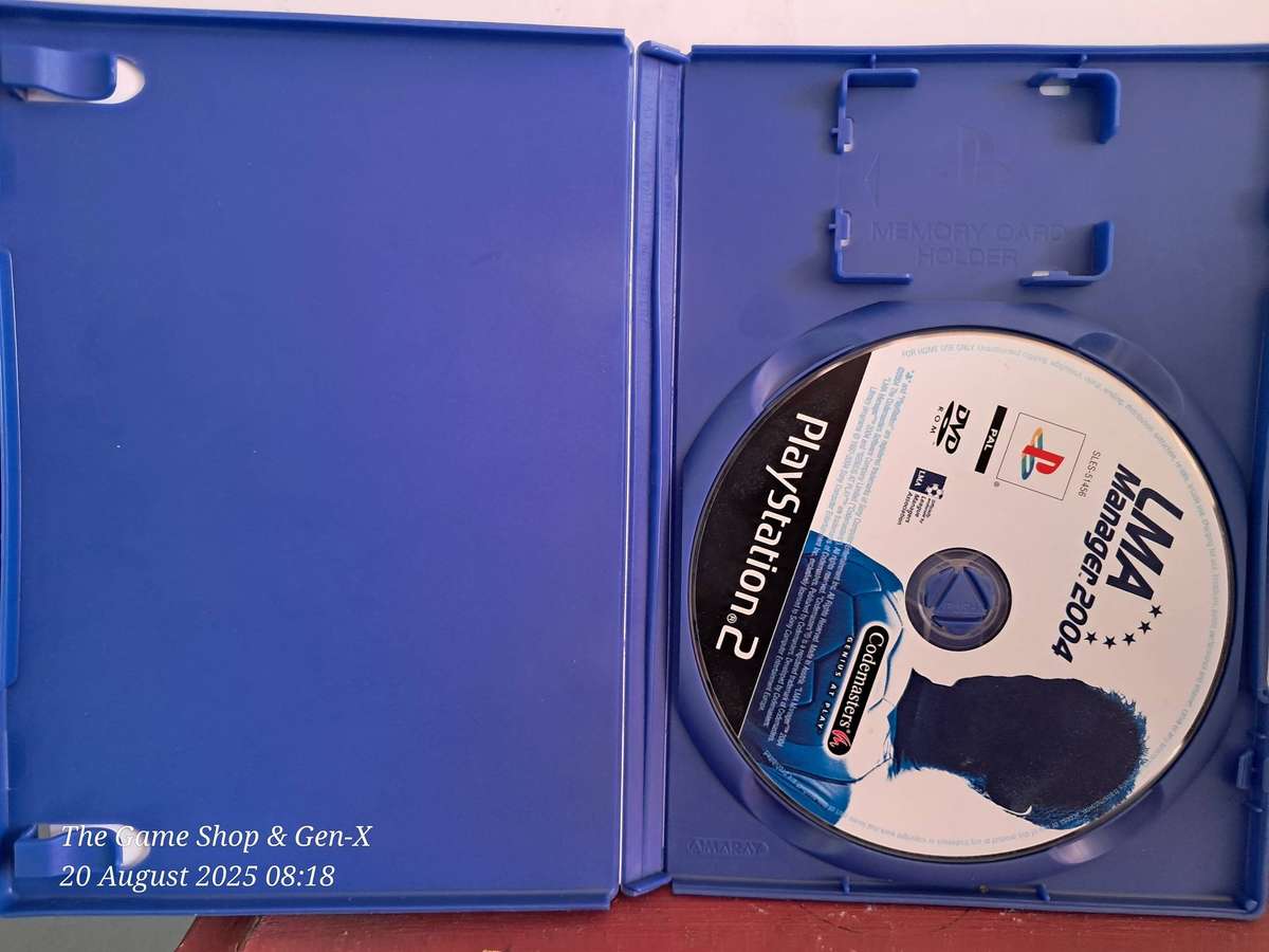 PS2 LMA MANAGER 2004 - NO MANUAL