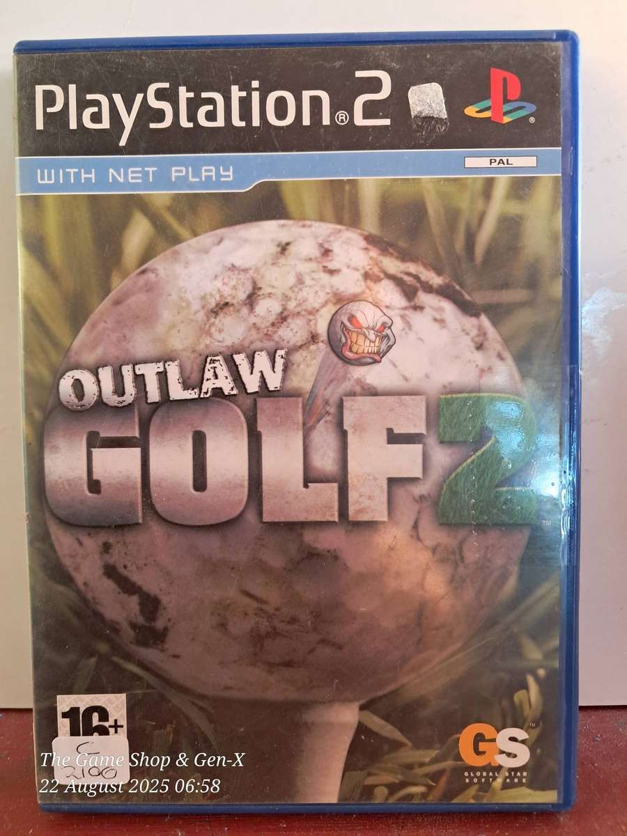 PS2 OUTLAW GOLF 2 + MANUAL