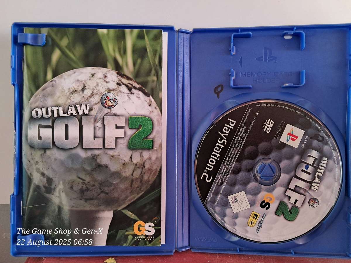 PS2 OUTLAW GOLF 2 + MANUAL