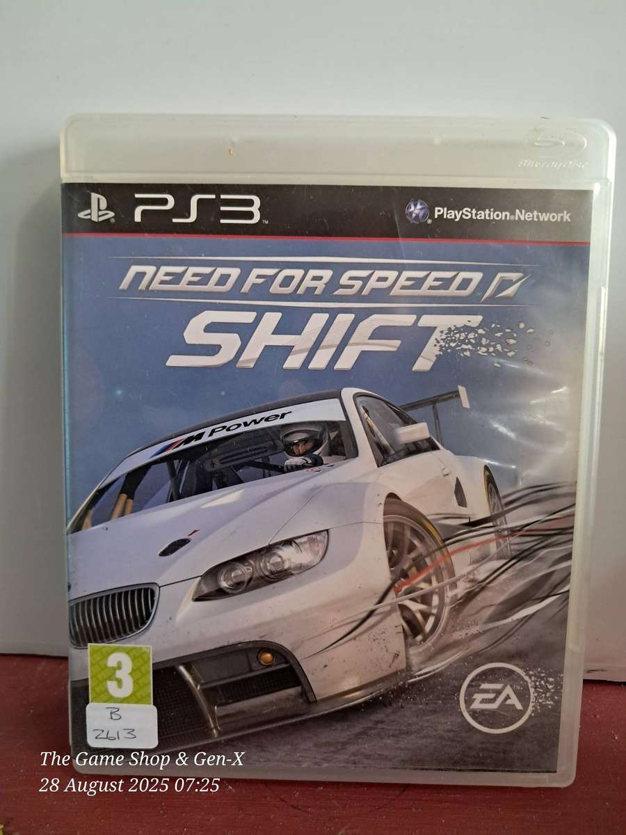 PS3 NEED FOR SPEED SHIFT + MANUAL