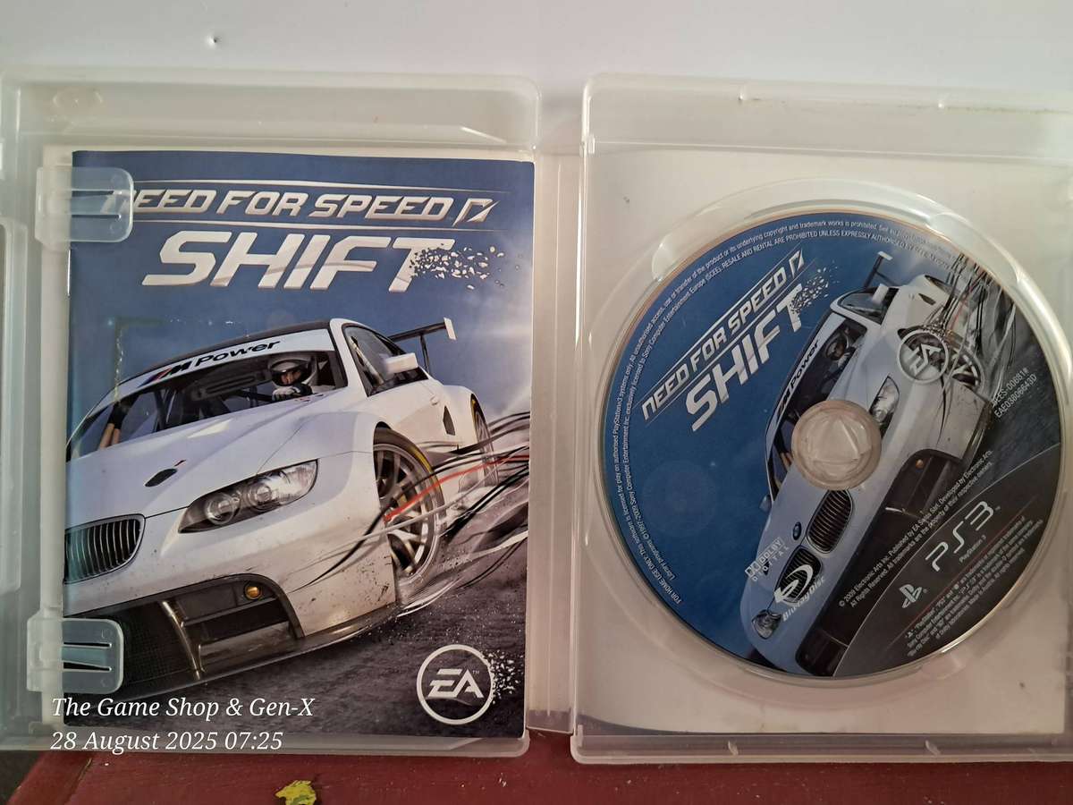 PS3 NEED FOR SPEED SHIFT + MANUAL