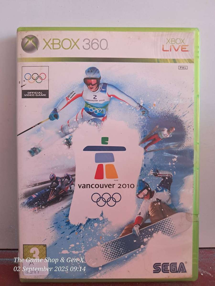 XBOX 360 VANCOUVER 2010 + MANUAL
