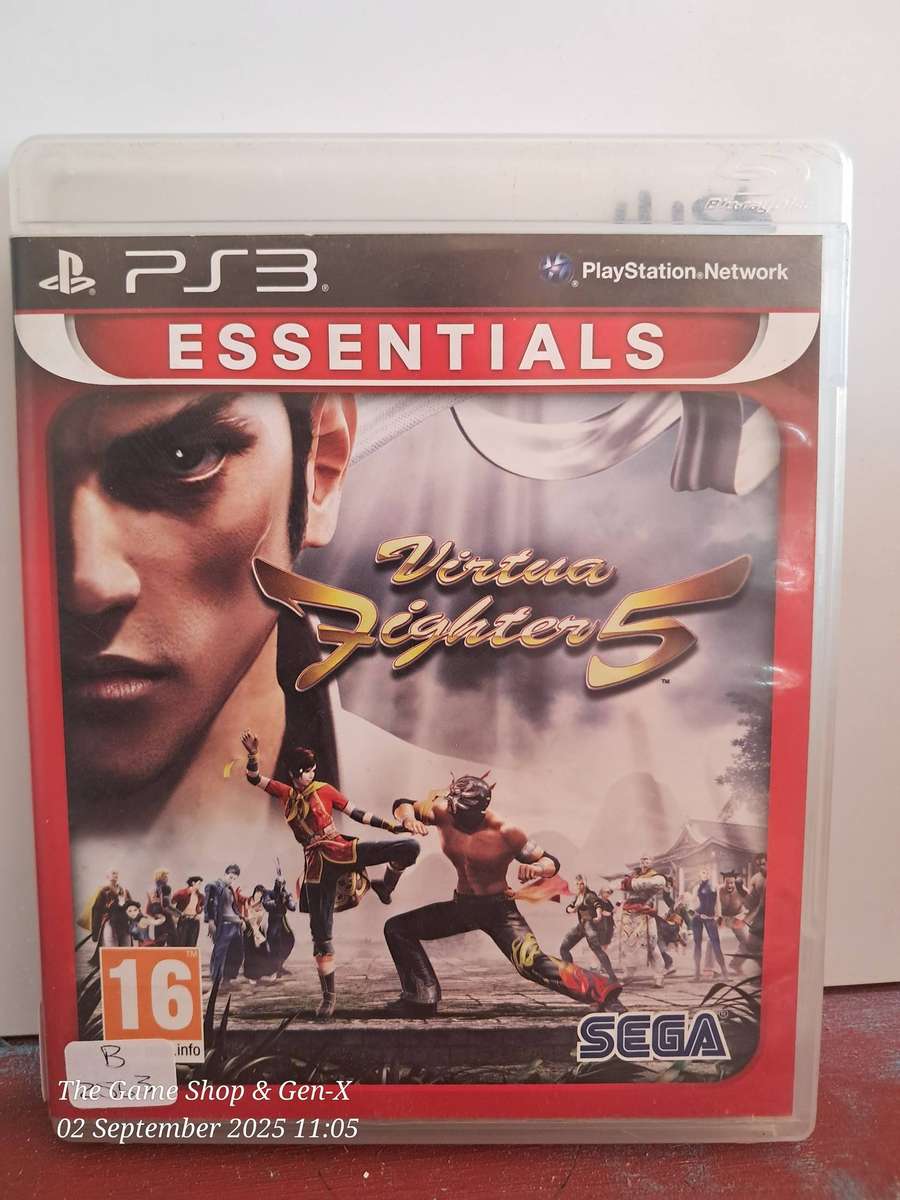 PS3 VIRTUA FIGHTER 5 + MANUAL