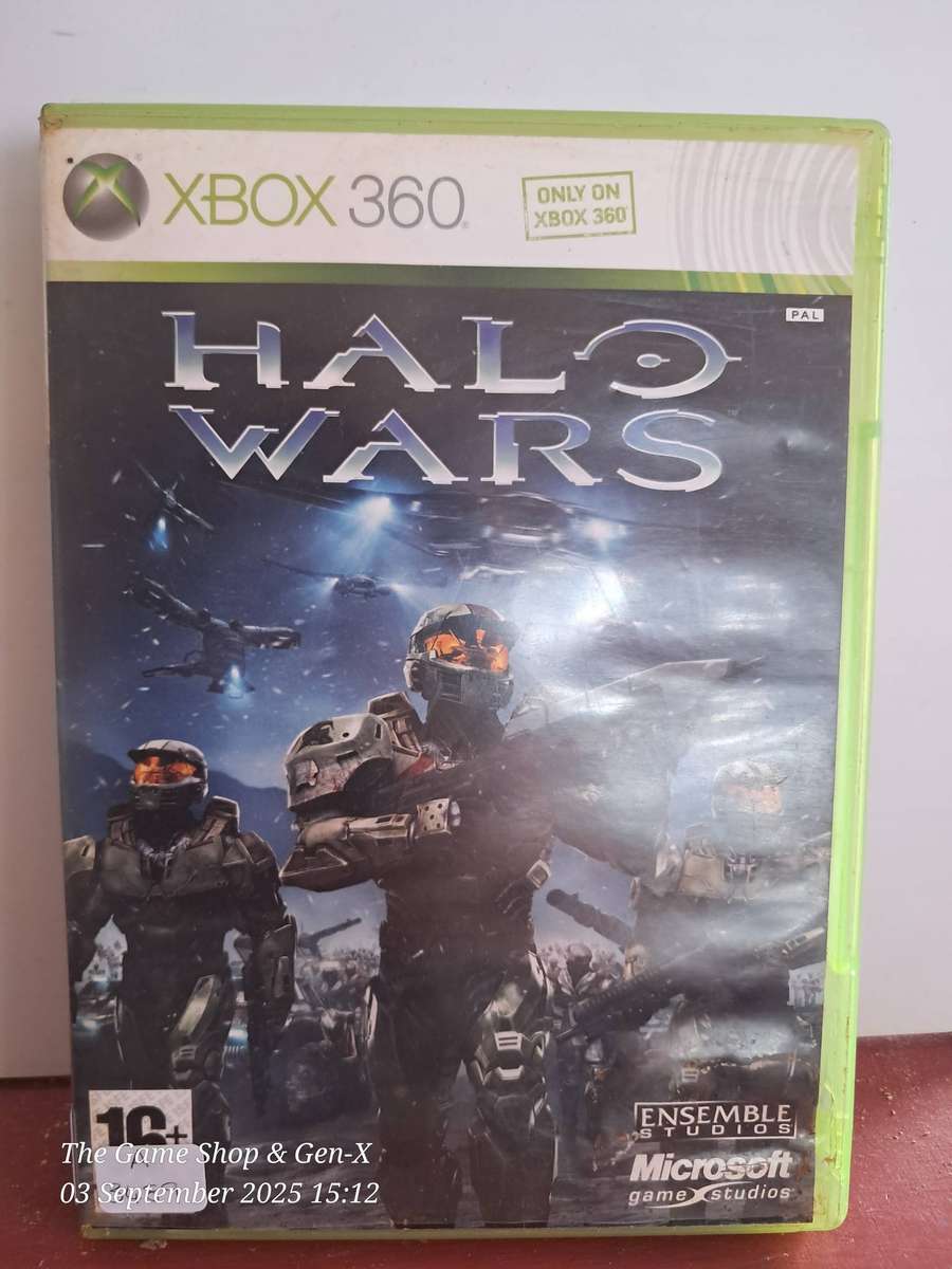XBOX 360 HALO WARS + MANUAL