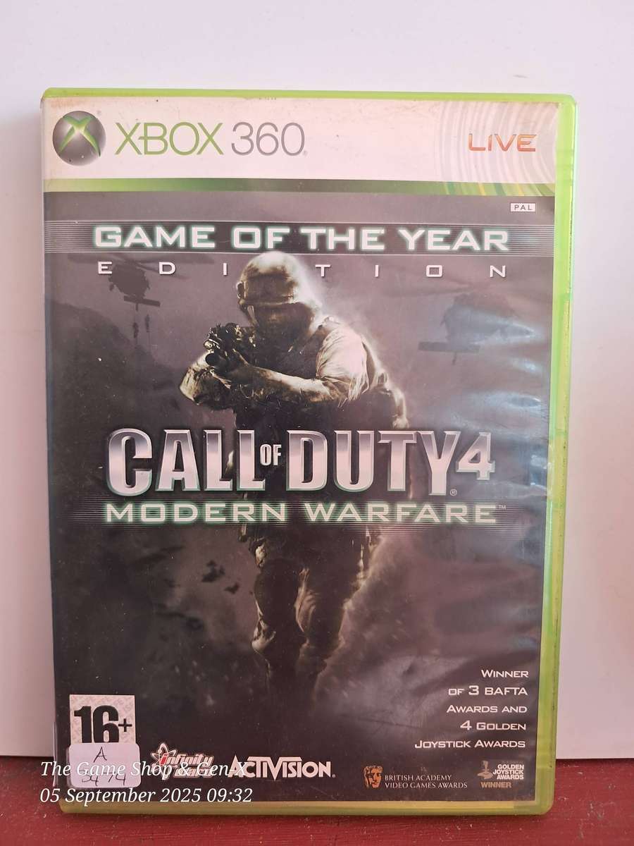 XBOX 360 CALL OF DUTY 4 : MODERN WARFARE 1 - CIB