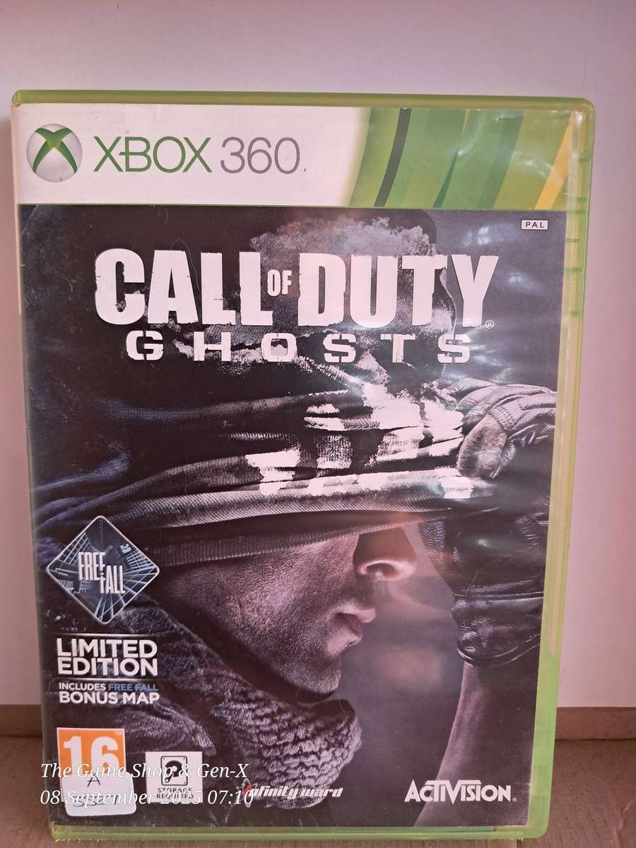 XBOX 360 CALL OF DUTY : GHOSTS + MANUAL