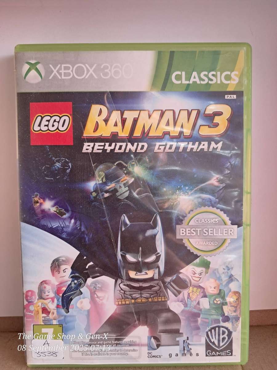 XBOX 360 LEGO BATMAN 3 : BEYOND GOTHAM - NO MANUAL