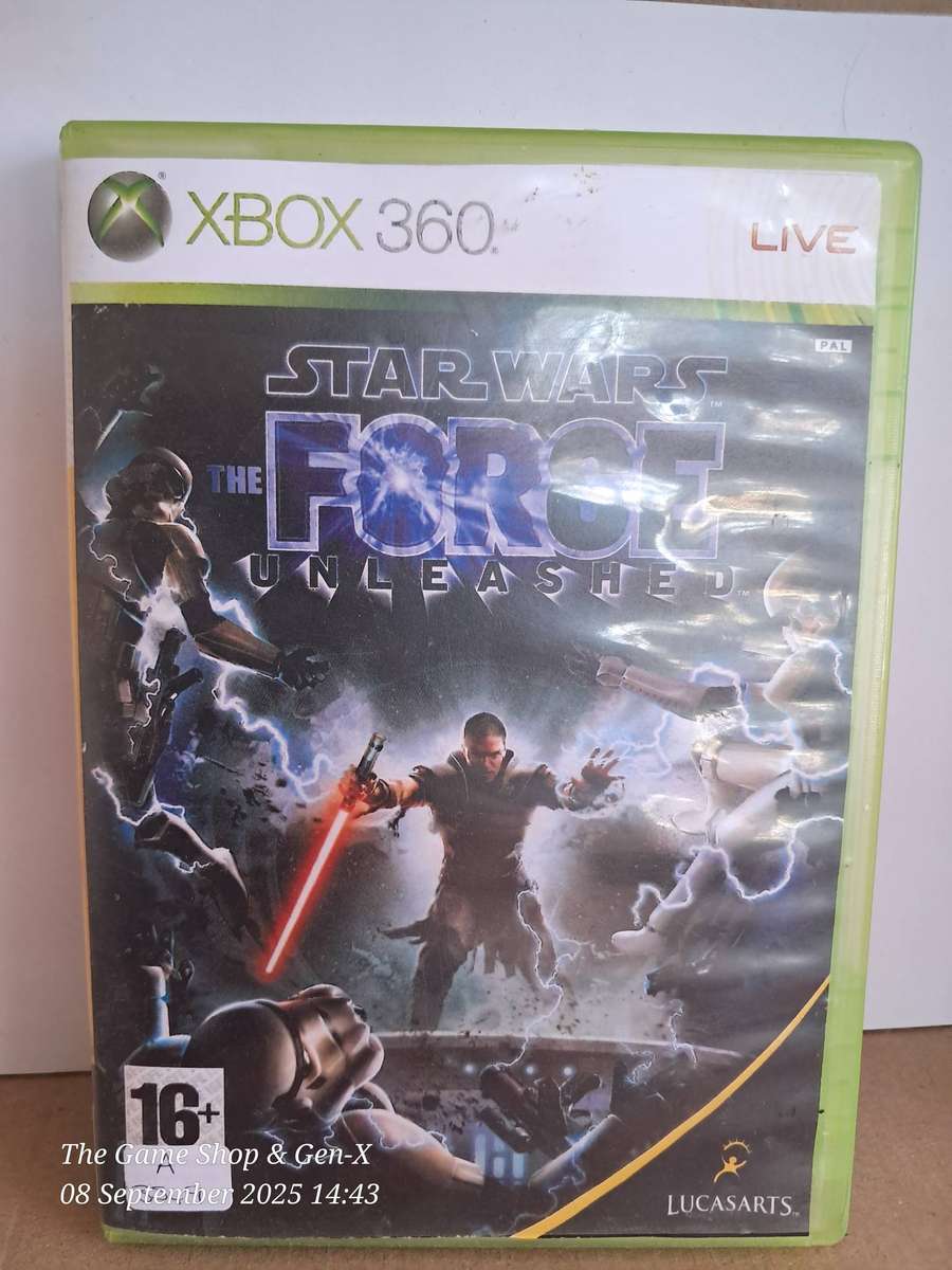 XBOX 360 STAR WARS : THE FORCE UNLEASHED - NO MANUAL (RE-PRINTED ARTWORK)