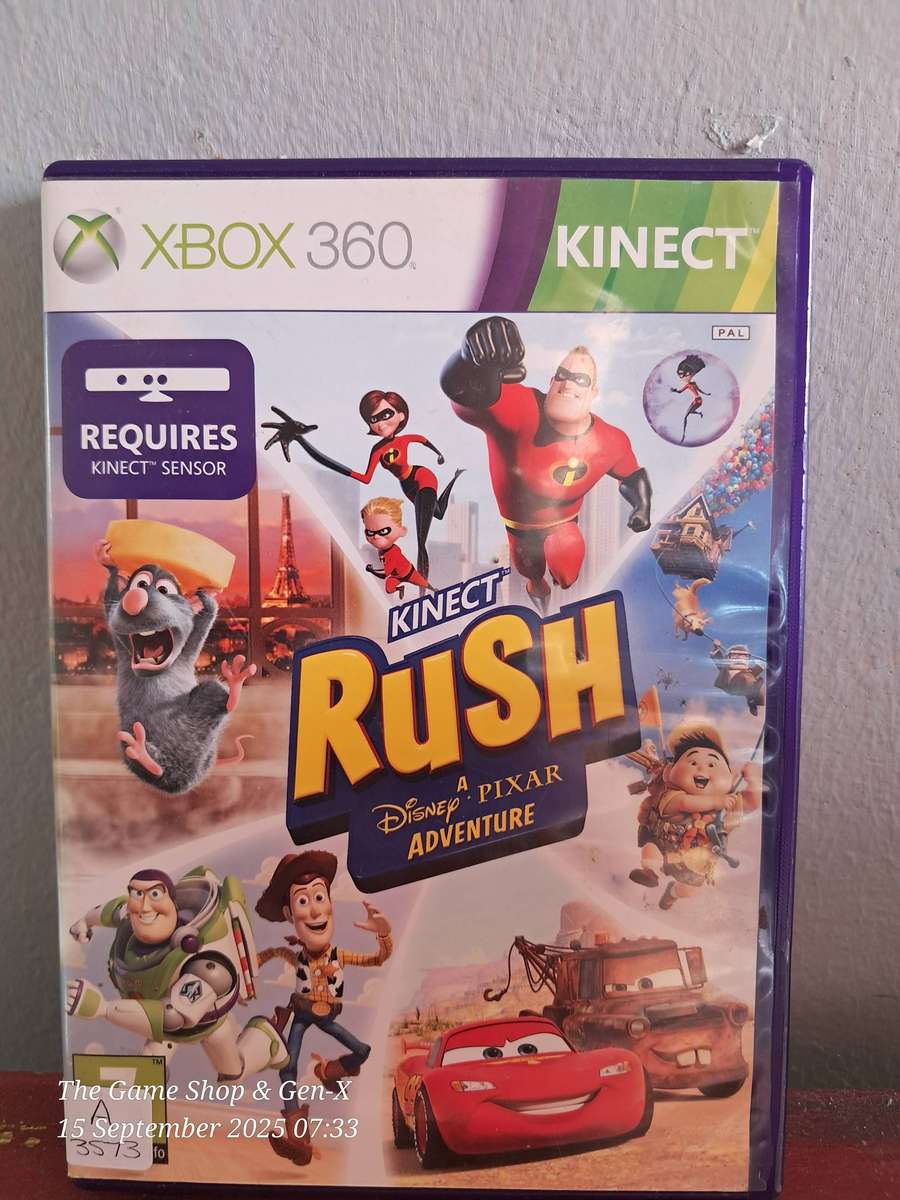 XBOX 360 KINECT RUSH - NO MANUAL
