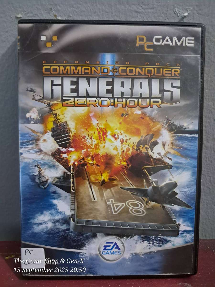 PC COMMAND & CONQUER : GENERALS - ZERO HOUR EXPANSION