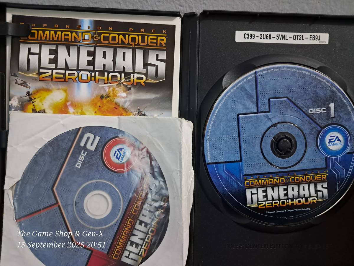PC COMMAND & CONQUER : GENERALS - ZERO HOUR EXPANSION