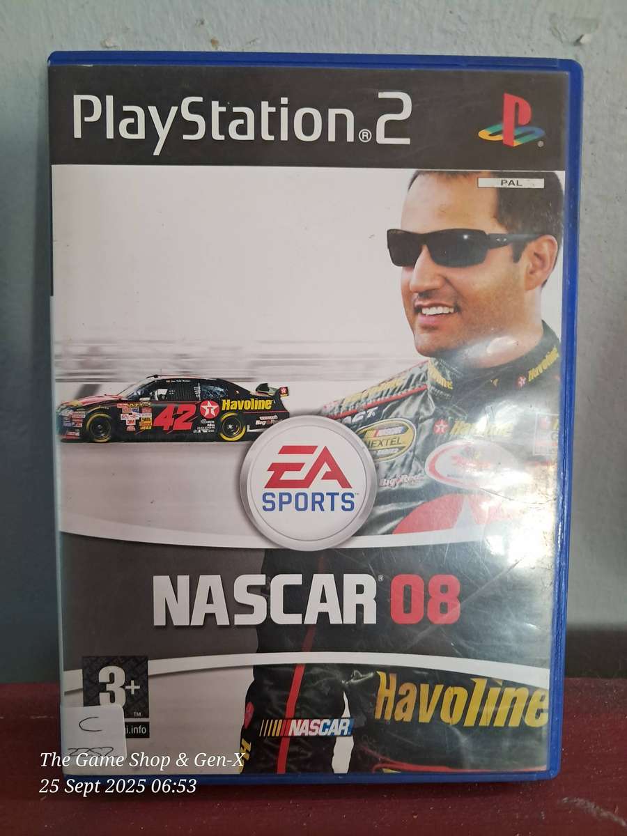 PS2 NASCAR 08 + MANUAL