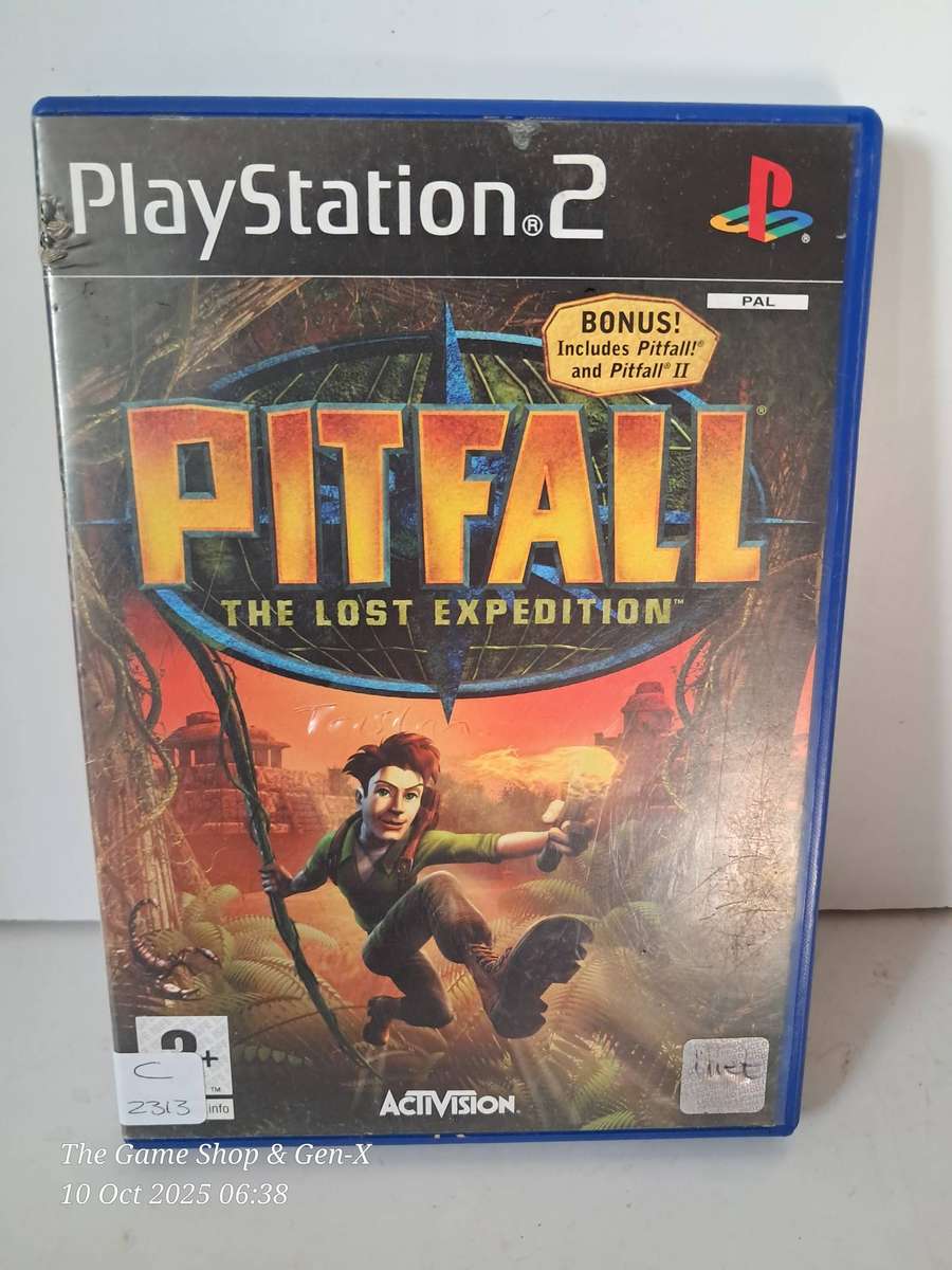 (PLAYSTATION 2) PITFALL : THE LOST EXPEDITION + MANUAL