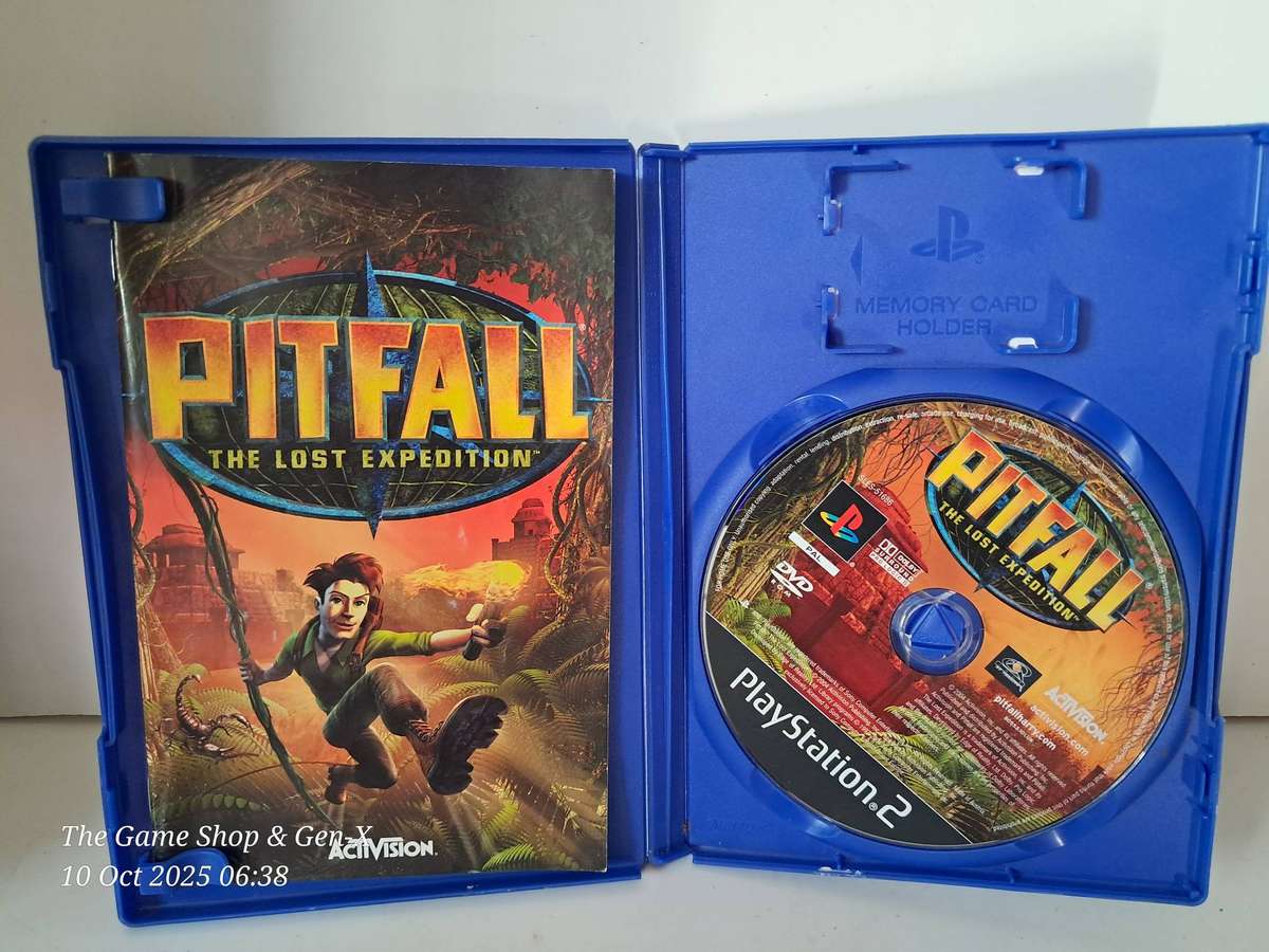 (PLAYSTATION 2) PITFALL : THE LOST EXPEDITION + MANUAL