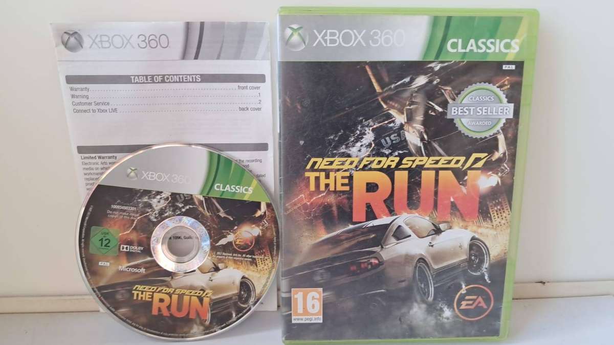 XBOX 360 NEED FOR SPEED : THE RUN