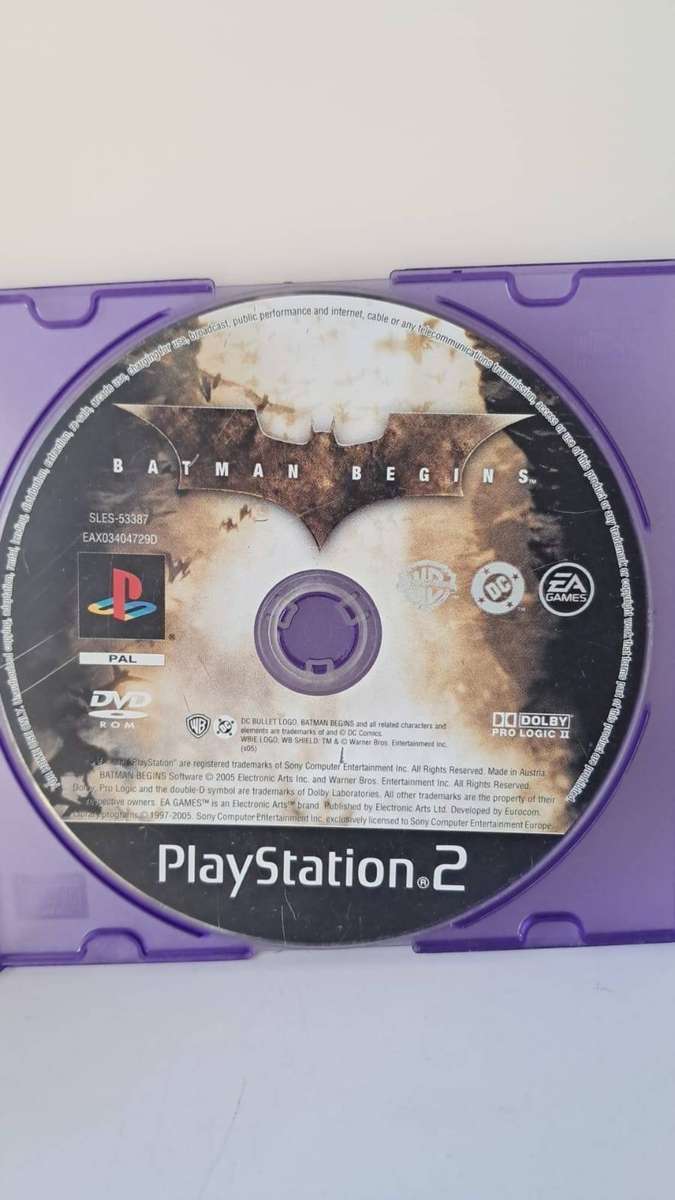 PLAYSTATION 2 : BATMAN BEGINS