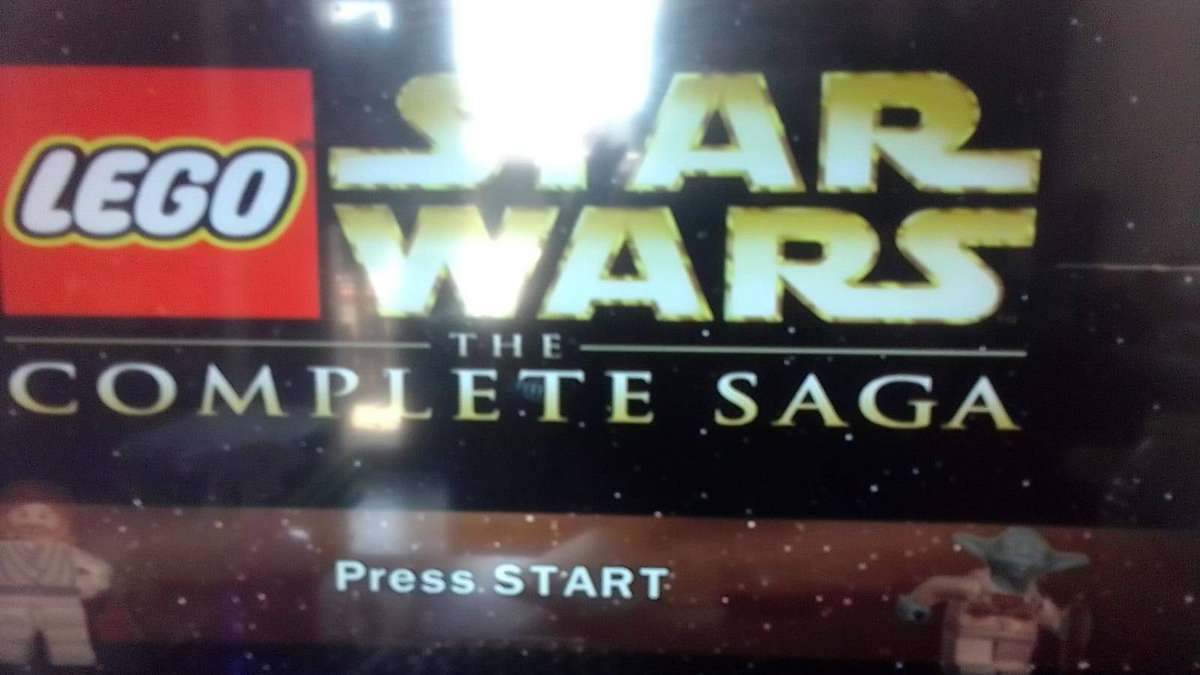 XBOX 360 LEGO STAR WARS - THE COMPLETE SAGA [NO MANUAL]