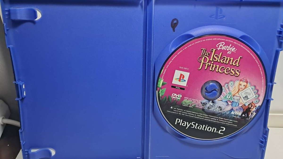 PLAYSTATION 2 - BARBIE AS THE ISLAND PRINCESS [NO MANUAL]